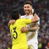 El posteo de Montiel tras ganar la Europa League y los comentarios de 2 campeones del mundo