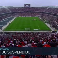 Se suspendió el partido entre River y Defensa y Justicia