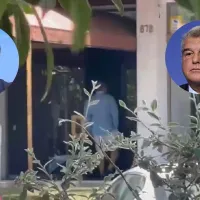 Expectativa mundial: Jorge Messi se reunió con Joan Laporta en Barcelona