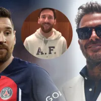 VIDEO  El mensaje viral de Messi para Beckham por el Inter Miami: 'Un llamadito'