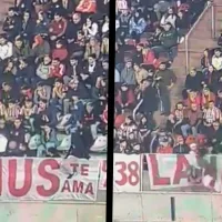 VIDEO: Hincha de Estudiantes cayó a la fosa luego de una pelea en la tribuna