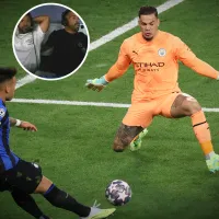 VIDEO \'Nooo\': la increíble reacción del Kun Agüero y Tévez tras el errado de Lautaro Martínez