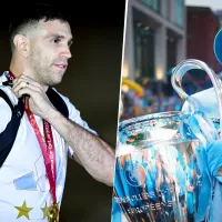 El DESOPILANTE comentario de Dibu Martínez a la foto de Julián Álvarez con la Champions