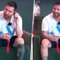 El desopilante VIDEO de Messi hablando en chino