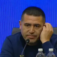 La pregunta que hizo llorar a Riquelme en el anuncio de su partido despedida