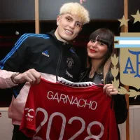 Se argentinizó la novia española de Garnacho y subió una foto que enloqueció a los hinchas