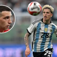 El aprobadísimo de Dibu Martínez a Garnacho en su debut con Argentina: \&#039;Pequeña estrella\&#039;