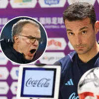 Scaloni ya empezó a palpitar el cara a cara con Bielsa en Eliminatorias