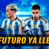 Garnacho y Buonanotte, los pibes RECORD de la Selección Argentina