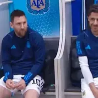 Messi con las ojotas de Boca: la imagen que hizo estallar las redes sociales