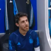 VIDEO Desopilante: a Aimar quisieron ponerle unas ojotas de Boca y esto hizo