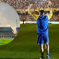 Inesperado: el jugador de la Selección que estuvo en la despedida de Riquelme ¡en la tribuna!