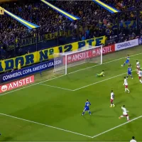 VIDEO  En el peor momento de Boca, Weigandt sorprendió y rompió el cero ante Monagas