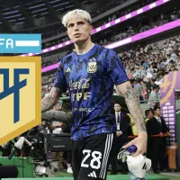 El mensaje de Whatsapp de Garnacho que enloqueció a los hinchas de un equipo argentino