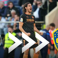 Revelan una fuerte charla entre Cavani y Riquelme: \'Quiere jugar en Boca\'