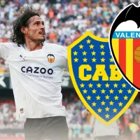 Desde Valencia no dieron vueltas sobre el futuro de Cavani tras la reunión con Boca: 'Estaría encantado'