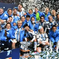 Fiesta y goleada en la despedida de Argentina antes de viajar al Mundial femenino
