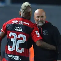 'Es un perdedor': Vidal destrozó a Sampaoli tras irse de Flamengo