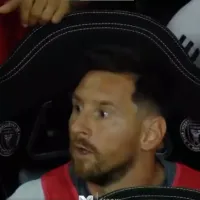 VIDEO  La reacción de Messi ante el primer gol de Inter Miami ante Cruz Azul
