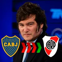 Milei confesó el momento en el que se pasó de Boca a River viendo la final de Madrid