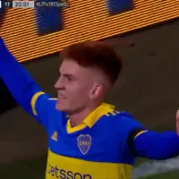 VIDEO Desde un ángulo imposible, Barco marcó un GOLAZO para Boca