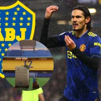 El original tuit de Boca para darle la BIENVENIDA a Cavani