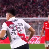 VIDEO  En la primera que tocó, Solari le dio el empate a River con un golazo