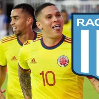 Juanfer Quintero llegó a Argentina y explicó por qué eligió jugar en Racing