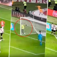 No se vio: le quisieron \'embrujar\' el arco a River y los jugadores reaccionaron (VIDEO)
