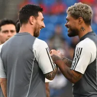 VIDEO  El gesto de Messi con Josef Martínez antes del gol de Inter Miami ante Charlotte