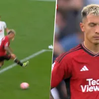 VIDEO  BLOOPER y gol en contra de Lisandro Martínez en Manchester United