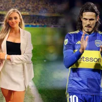 Morena Beltrán le tuvo que pedir perdón a Cavani tras el partido de Boca: el motivo