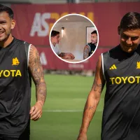 La foto de Paredes y Dybala en Roma que enloqueció al hincha de Boca