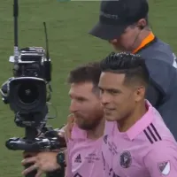 ¿Qué le dijo? En pleno festejo, Messi fue a buscar al único jugador del Inter Miami que erró su penal