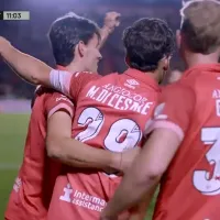 VIDEO  River volvió a sufrir en la pelota parada y Di Cesare puso el primero de Argentinos