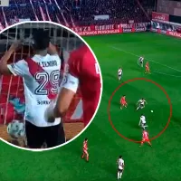 Impensado: el blooper de Aliendro que le costó un gol a River (VIDEO)