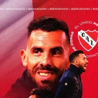 El insólito error de Independiente en la presentación de Tevez