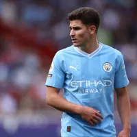 Los hinchas de Manchester City quieren a Julián Álvarez de titular