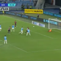 VIDEO  ¡Está intratable! Mateo Retegui marcó su primer gol en Serie A con el Genoa