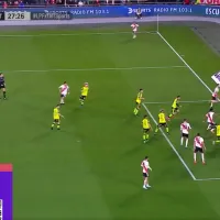 VIDEO  No se puede creer: La insólita jugada de River que no terminó en gol por el VAR 