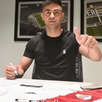 El Pity Martínez viajó a Barcelona tras firmar con River: el motivo