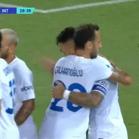 VIDEO  Lautaro Martínez, con toda la frialdad del mundo, definió con mucha clase y marcó el segundo de Inter