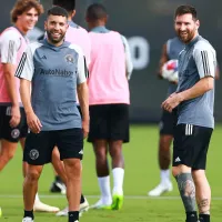 ¡No entendía nada! A Messi lo sorprendió el viento de Miami en su última práctica con Inter