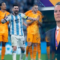 Jugadores de Países Bajos, contra Van Gaal por sus frases sobre Messi: 'No estamos de acuerdo'