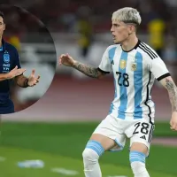 Scaloni tendría DECIDIDO que hacer con Garnacho en la doble fecha FIFA