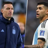 Scaloni, sobre Cuti Romero: \'Se cree He-Man\'