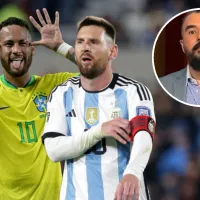 Incoherente: por dos goles a Bolivia, Álvaro Morales eleva a Neymar por encima de Messi