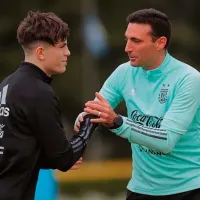 Scaloni, como con Garnacho, quiere blindar a Nico Paz y Bruno Zapelli