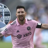 Messi presenció la práctica de Thiago, su hijo, en Inter Miami