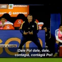 (VIDEO) Nueva frustración de Almirón con Pol Fernández
